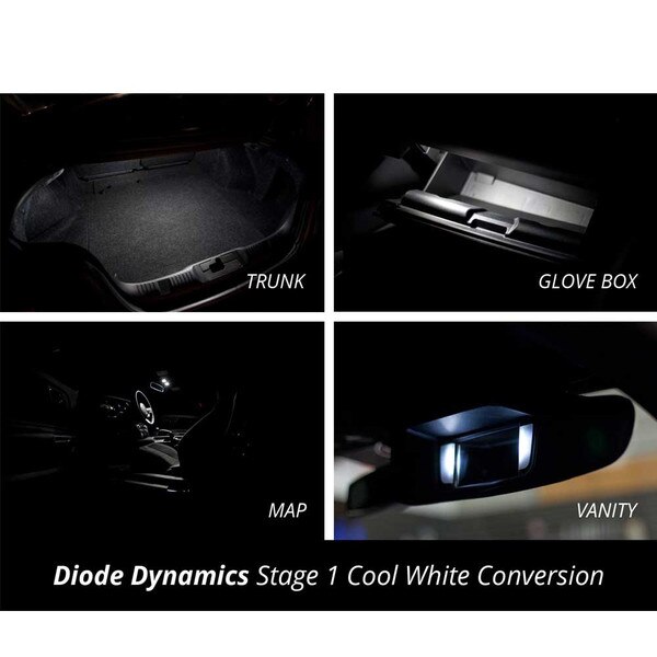 Interior Led Conversion Kit For 2015 2016 Ford Mustang