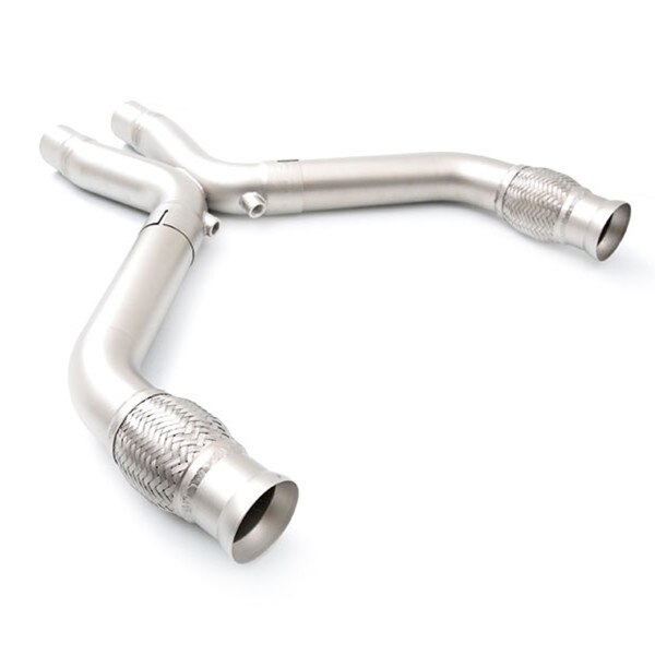 LTH High Flow X-Pipe with Cats 2005-2010 Ford Mustang GT