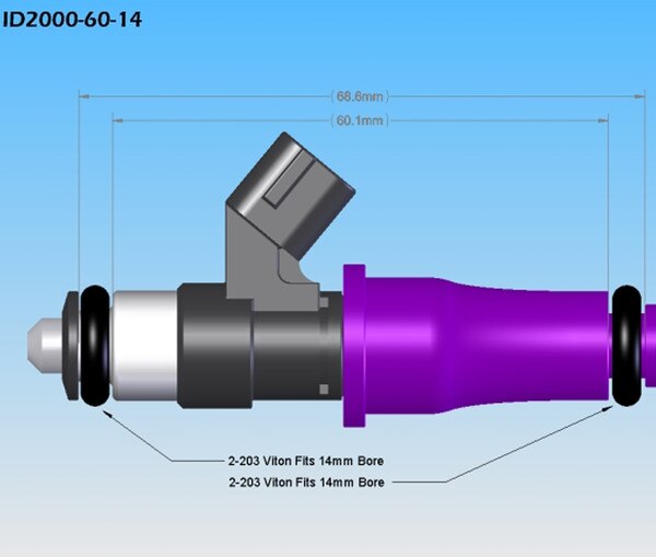 Injector Dynamics ID2000 2225cc Injectors