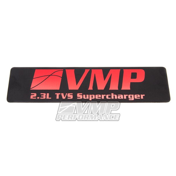 VMP metal logo plate for Gen1 Superchargers