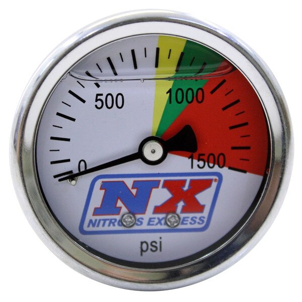 NX Nitrous Pressure Gauge (01500 PSI)