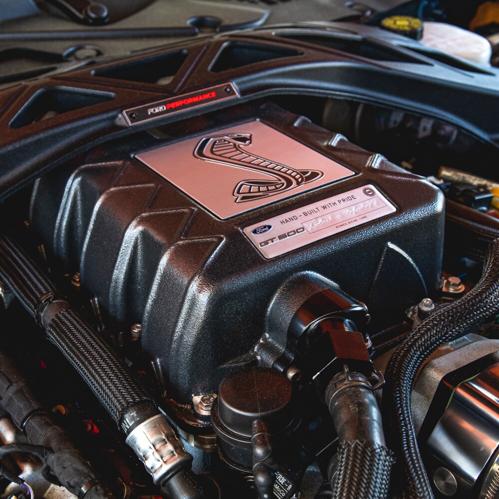 VMP Apex Predator Supercharger Lid Upgrade Black '20+ GT500