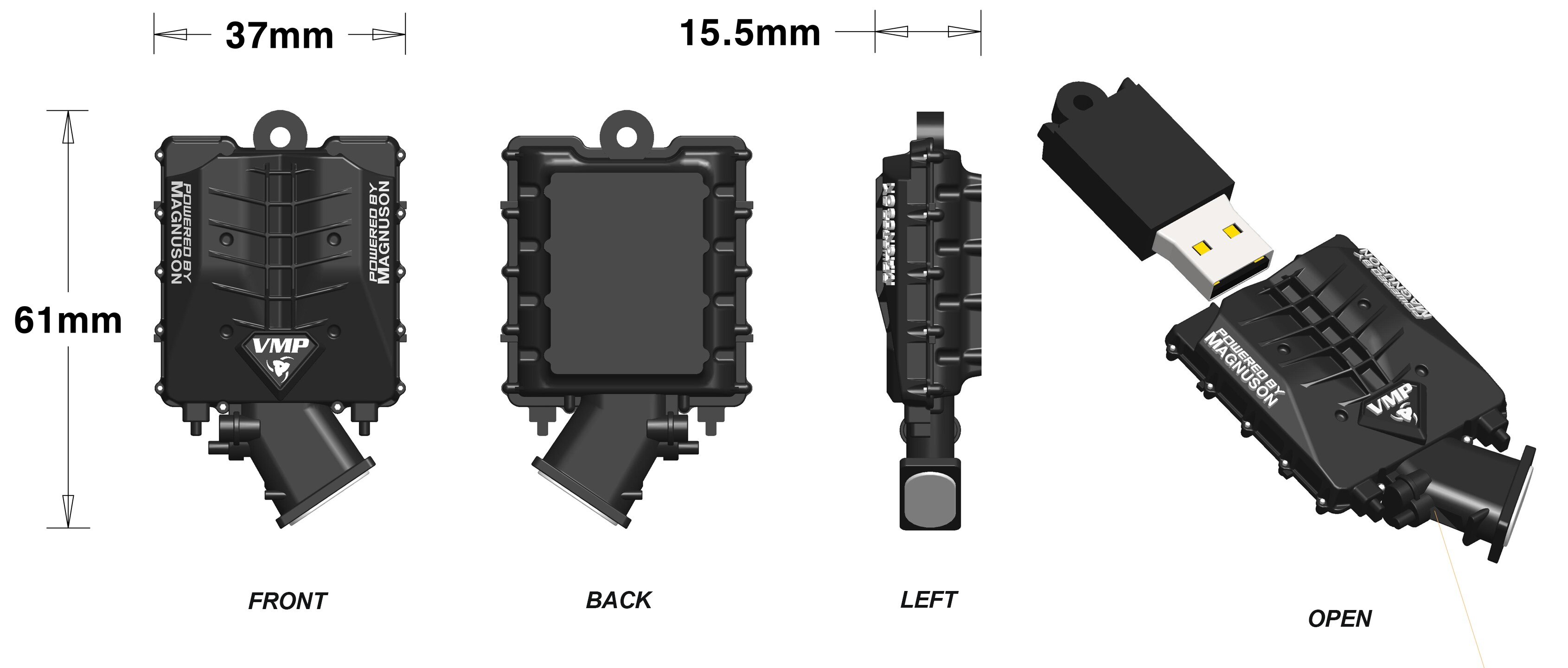 VMP Odin USB Thumb Drive Keychain