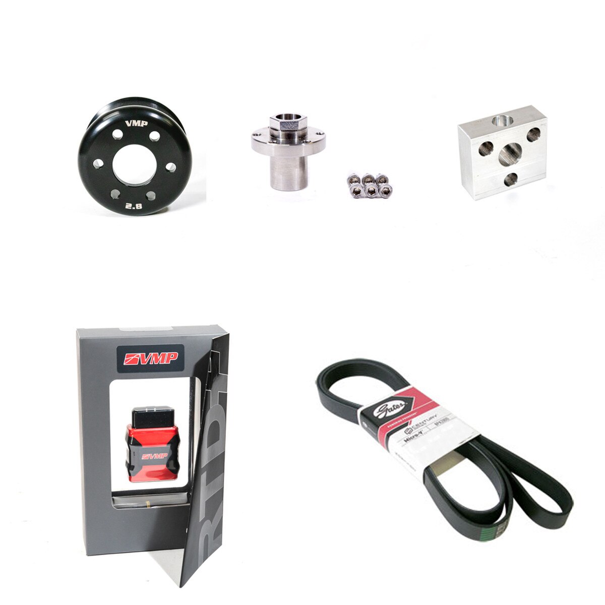 VMP '20+ GT500 Stage 2 Pulley Pack - 2.8