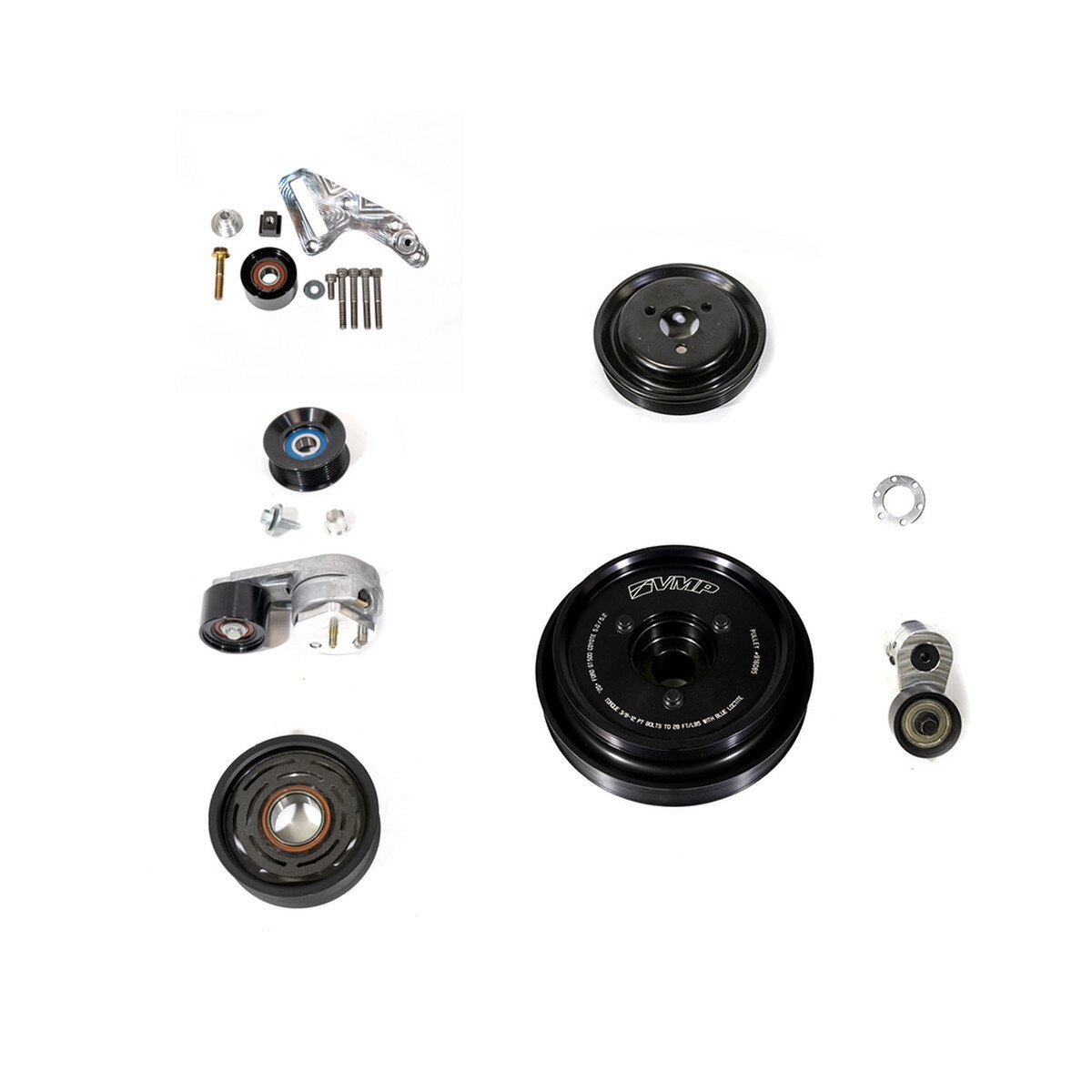 VMP VMP 10-Rib Full-FEAD Kit for '11-17 Odin Supercharged Coyote with AC - 20% OD