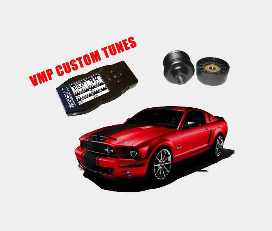 VMP VMP '07-10 GT500 FRPP TVS Upgrade Package with 2.5" pulley, idler, plugs, SCT X4 and Custom Tuning