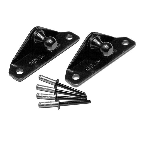 20072014 Ford Edge Hood Hardware Kit Black